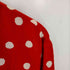 ローブドシャンブルコムデギャルソン robe de chambre COMME des GARCONS オーバーサイズ ドット柄 オープンカラーシャツ メンズ