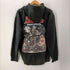ミシカ MISHKA USA製 バックプリントジップアップパーカー メンズ JPN:M