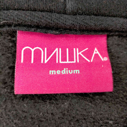 ミシカ MISHKA USA製 バックプリントジップアップパーカー メンズ JPN:M