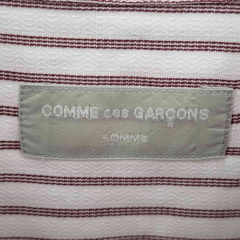 コムデギャルソンオム COMME des GARCONS HOMME オーバーサイズ ストライプシャツ メンズ