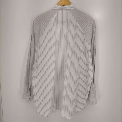 コムデギャルソンオム COMME des GARCONS HOMME 三角タグ 袖切替 ラグラン オープンカラーシャツ メンズ