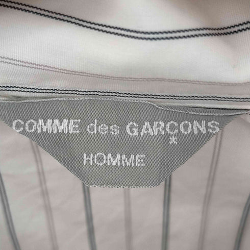 コムデギャルソンオム COMME des GARCONS HOMME 三角タグ 袖切替 ラグラン オープンカラーシャツ メンズ
