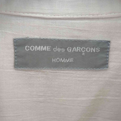 コムデギャルソンオム COMME des GARCONS HOMME AD表記無 半袖 オープンカラーシャツ メンズ