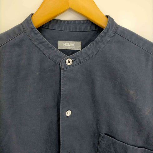 コムデギャルソンオム COMME des GARCONS HOMME デカオム バンドカラーシャツ メンズ
