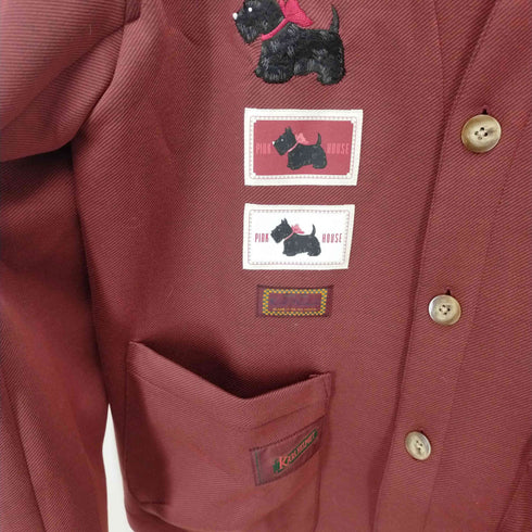 カールヘルム Karl Helmut スコッチテリア刺しゅうカットソーカーディガン メンズ JPN:4