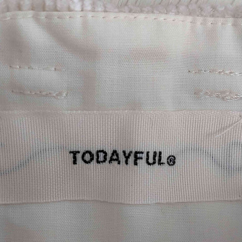 トゥデイフル TODAYFUL コーデュロイハイウエストパンツ レディース 36