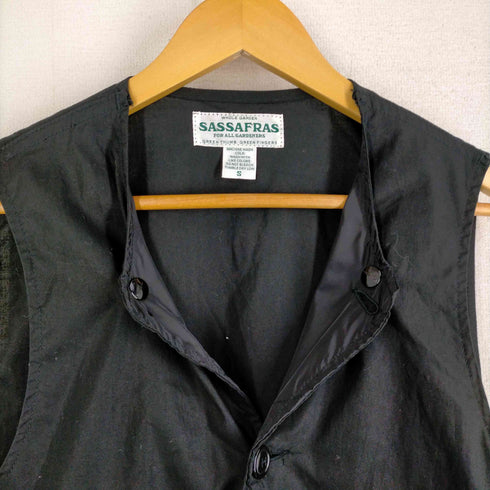 ササフラス SASSAFRAS Whole Hole Vest ミリタリーベスト メンズ JPN:S