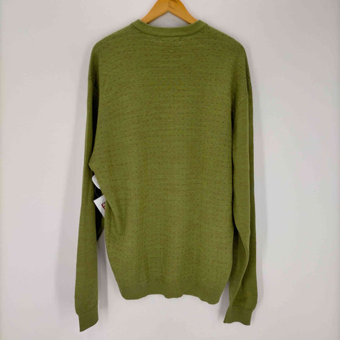 ウールアクリル デザインニット メンズ 2XL