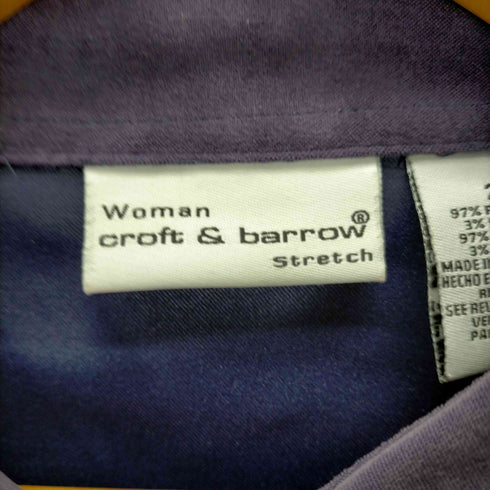 クラフトアンドバロー Croft&Barrow OLD WOMAN ビッグサイズ シャツ レディース import:XXL