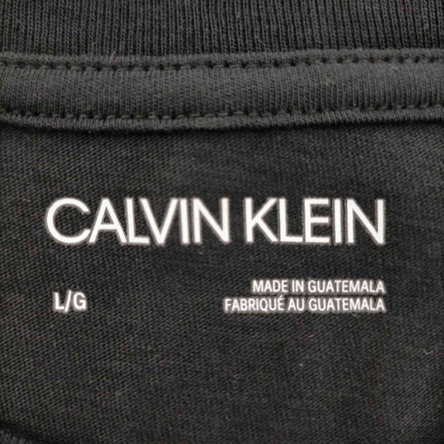 カルバンクライン CALVIN KLEIN プリントクルーネックTシャツ メンズ JPN:L