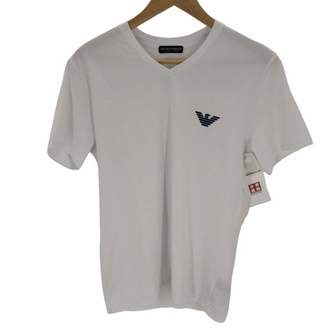 エンポリオアルマーニ EMPORIO ARMANI プリントVネックTシャツ メンズ M