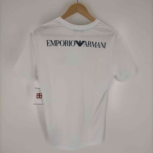 エンポリオアルマーニ EMPORIO ARMANI プリントVネックTシャツ メンズ M