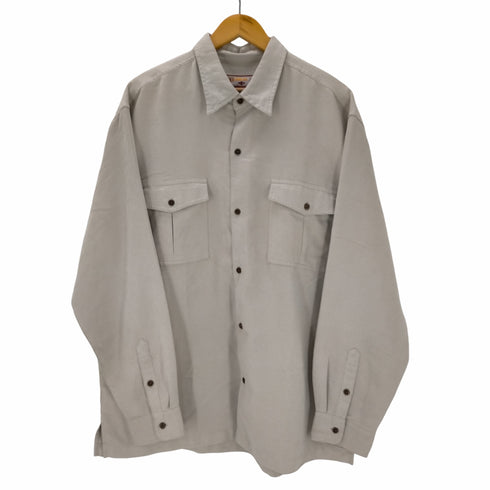 カリビアンジョー CARIBBEAN JOE caribbean joe OLD フェイクスウェード 長袖シャツ メンズ import:XL