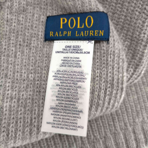 ポロラルフローレン POLO RALPH LAUREN ポロベアマフラー メンズ ONE SIZE