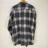 OUTLAW ネイティブ柄 オンブレチェック ネルシャツ メンズ import:XL