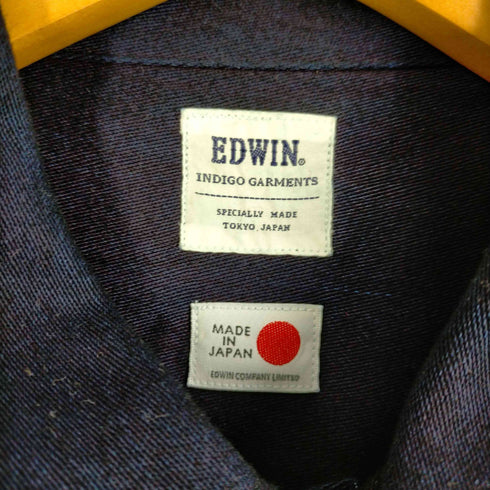 エドウィン EDWIN 日本製 INDIGO GARMENTS FATIGUE JACKET メンズ JPN:S