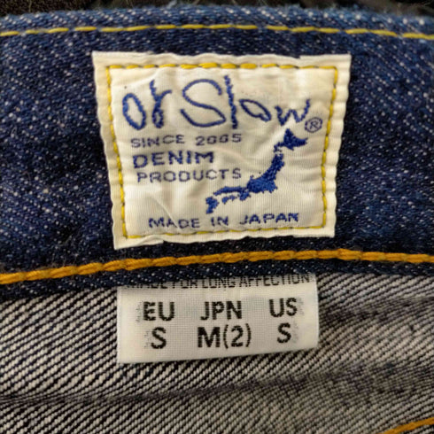 オアスロウ or slow 105 ストレートデニムパンツ スタンダード デニムパンツ メンズ JPN:M