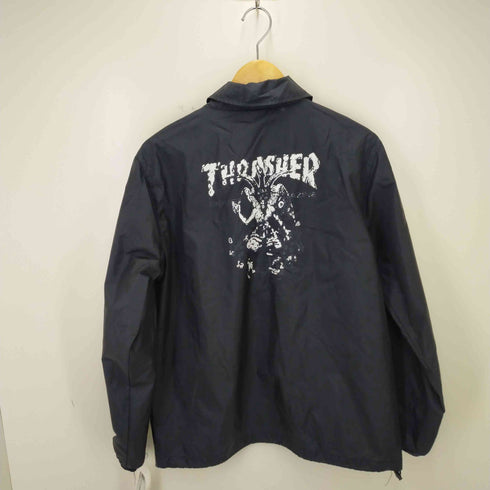 スラッシャー THRASHER バックプリントコーチジャケット メンズ M