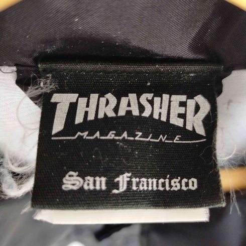 スラッシャー THRASHER バックプリントコーチジャケット メンズ M