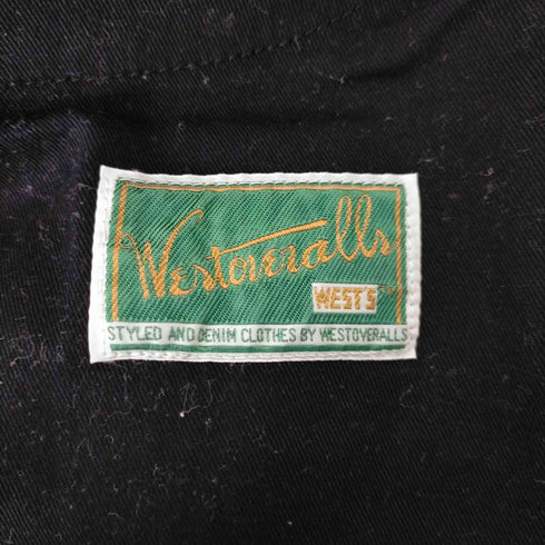ウエストオーバーオールズ WESTOVERALLS 801S STRAIGHT DENIM ONE WASH メンズ 30