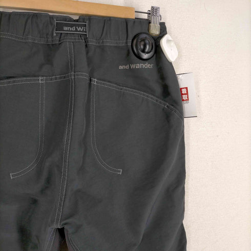アンドワンダー and wander 60/40 cloth rib pants メンズ JPN:M