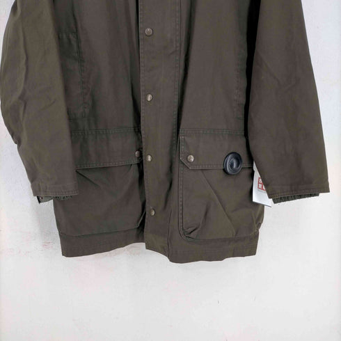 エルエルビーン L.L.Bean 裏地チェック 襟コーデュロイ フィールドコート メンズ import:M