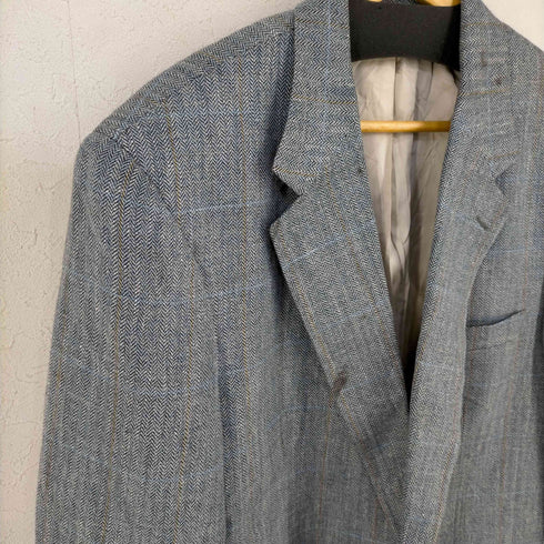ブルックスブラザーズ BROOKS BROTHERS USA製 総裏 開き見せ センターベント ヘリンボーン 2Bシングルテーラードジャケット メンズ 45 LG