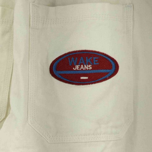 WAKE JEANS ロゴ刺繍カーゴパンツ レディース JPN:XS