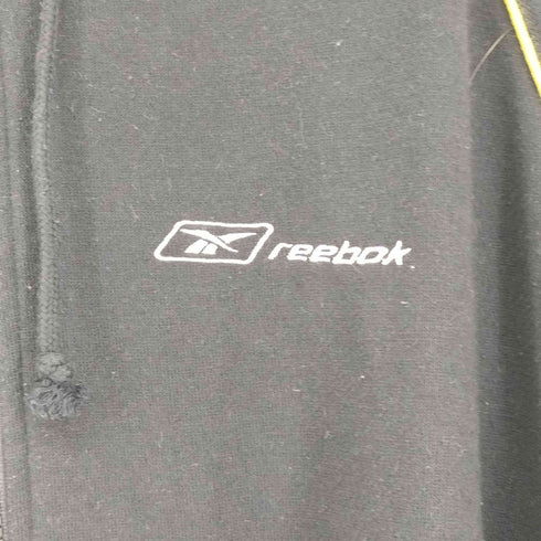 リーボック Reebok 両面ロゴ刺繍ジップパーカー メンズ JPN:L