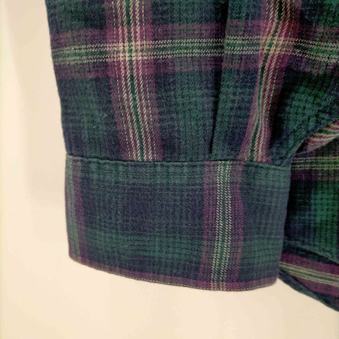 エルエルビーン L.L.Bean USA製 L/S チェック柄BDシャツ メンズ