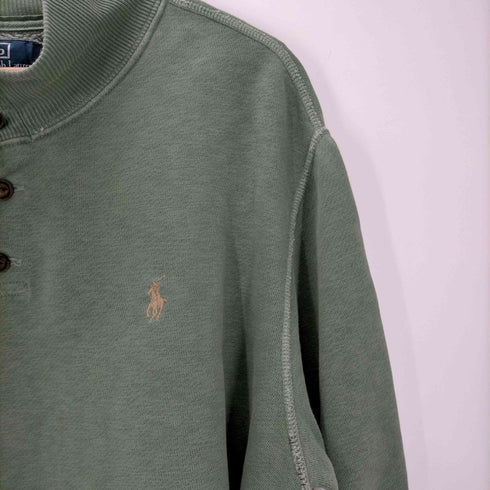 ポロバイラルフローレン Polo by RALPH LAUREN スモールポニー刺繍ヘンリーネックスウェット メンズ JPN:XL