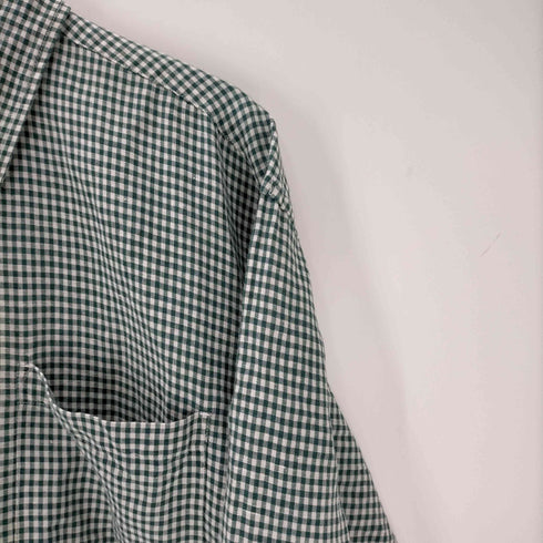 エディーバウアー Eddie Bauer L/S ギンガムチェックBDシャツ 白タグ メンズ JPN:L