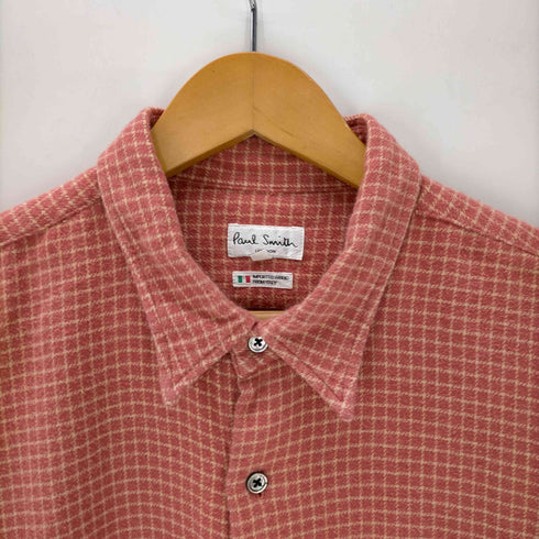 ポールスミスロンドン Paul Smith LONDON L/S 格子チェック柄レギュラーカラーシャツ メンズ 2L