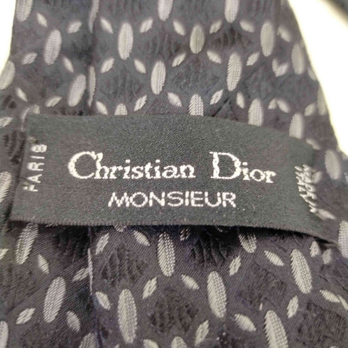 クリスチャンディオール Christian Dior シルクネクタイ メンズ
