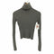 - SPORTMAX イタリア製 PURA LANA VERGINE ハイネック ウール ニット セーター レディース import:S
