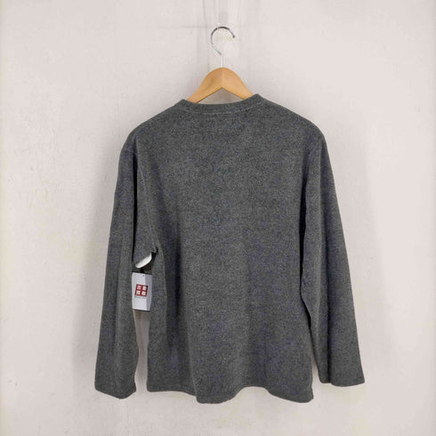 カルバンクライン CALVIN KLEIN パイル地 Vネックカットソー メンズ import:L