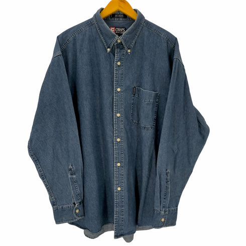 チャップスラルフローレン CHAPS RALPH LAUREN L/S デニムBDシャツ メンズ JPN:XL