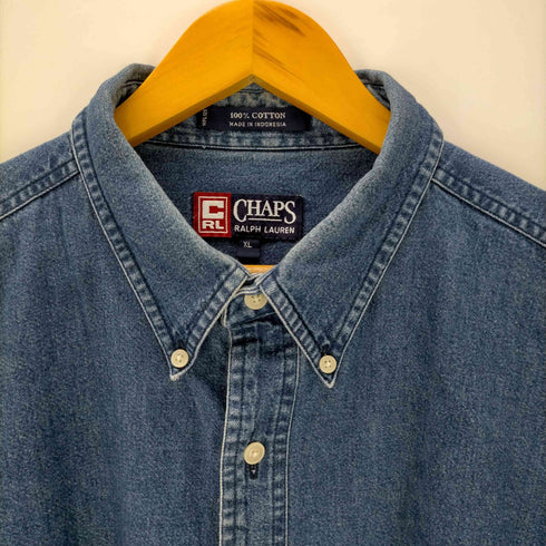チャップスラルフローレン CHAPS RALPH LAUREN L/S デニムBDシャツ メンズ JPN:XL