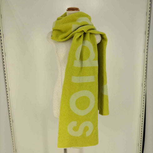 アクネストゥディオズ ACNE STUDIOS イタリア製 ロゴジャカード ウールマフラー レディース