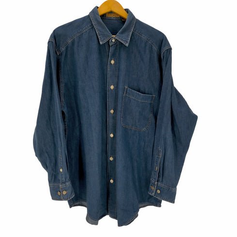 フメイ RUFF HEWN L/S デニムシャツ メンズ 3XL