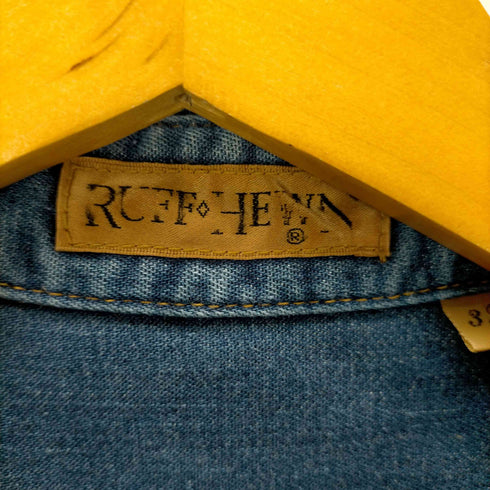 フメイ RUFF HEWN L/S デニムシャツ メンズ 3XL