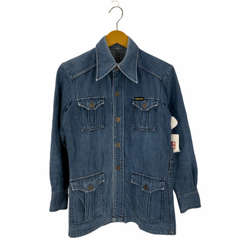 ボブソン BOBSON L/S 4ポケットデニムシャツ メンズ JPN:M