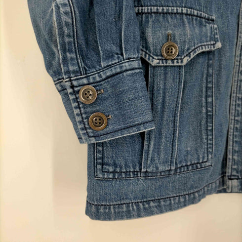 ボブソン BOBSON L/S 4ポケットデニムシャツ メンズ JPN:M