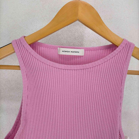 イウエンマトフ AEWEN MATOPH 21SS リブタンクトップ レディース FREE