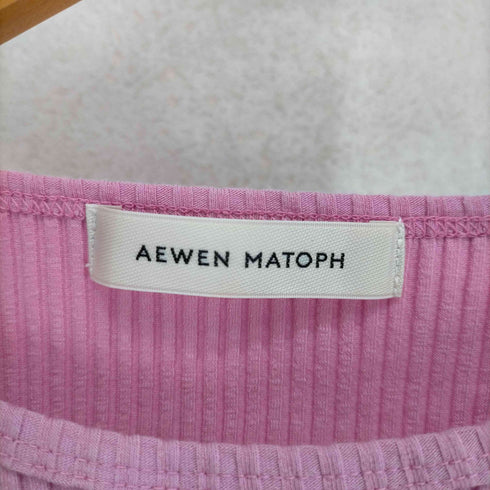 イウエンマトフ AEWEN MATOPH 21SS リブタンクトップ レディース FREE