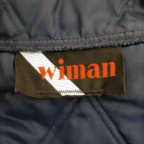 80S Wiman Honeywell Years 企業 キルティングジャケット ロケットtalon メンズ