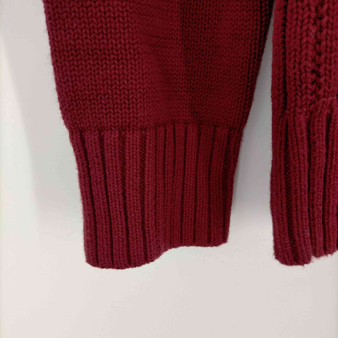 トミーヒルフィガー TOMMY HILFIGER L/S ロゴ刺繍ドライバーズニット メンズ JPN:L
