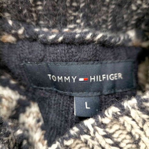 トミーヒルフィガー TOMMY HILFIGER ローゲージハイネックニット メンズ JPN:L