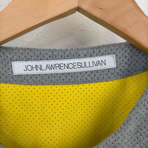 ジョンローレンスサリバン JOHN LAWRENCE SULLIVAN ジップデザイン パンチングカットソー メンズ