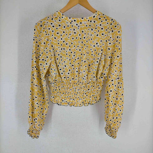 エイチビューティーアンドユースユナイテッドアローズ H BEAUTY & YOUTH UNITED ARROWS 23AW FLOWER PRINT SHRRING BLOUSE レディース FREE